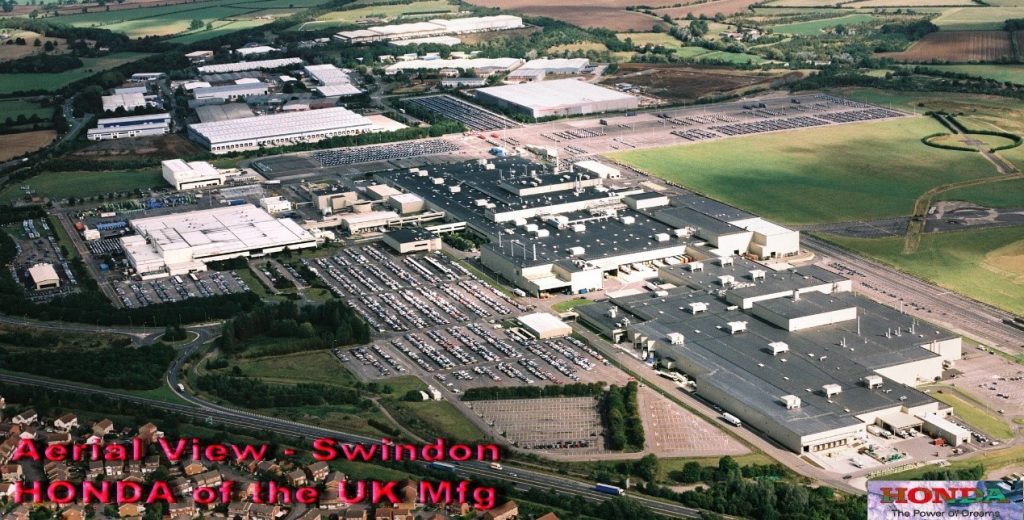 Honda Swindon Manufacturing Plant